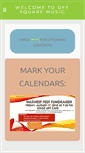 Mobile Screenshot of offsquaremusic.org